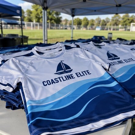 Custom travel team sublimated soccer jerseys